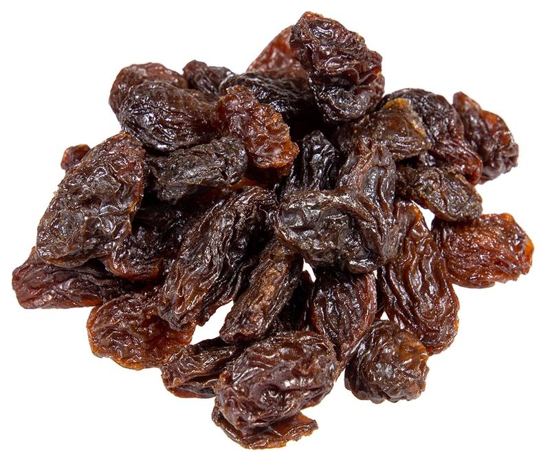 Kalorie w rodzynkach