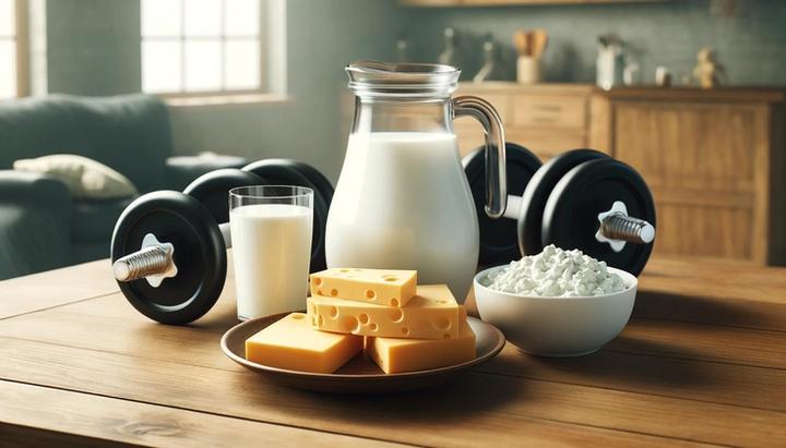 Mleko w diecie sportowców