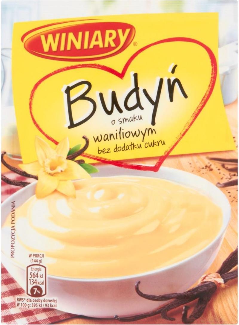 Kaloryczność budyniu waniliowego