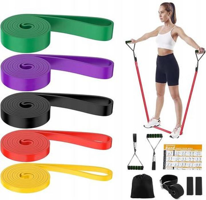 Trening domowy z gumami